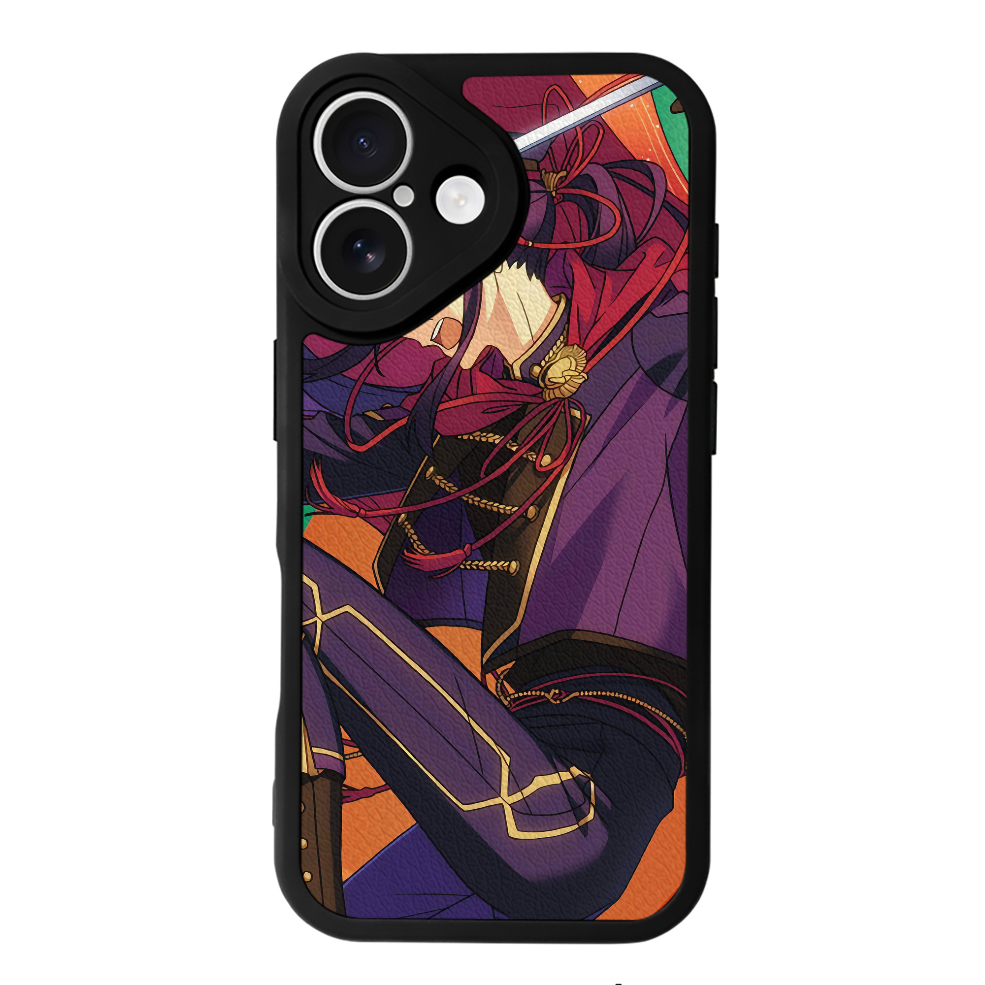 （画像用） あんさんぶるスターズ! Ensemble Stars 【iPhone 16シリーズ対応】シリコンスマホケース（レザー調） 材質：シリコン
